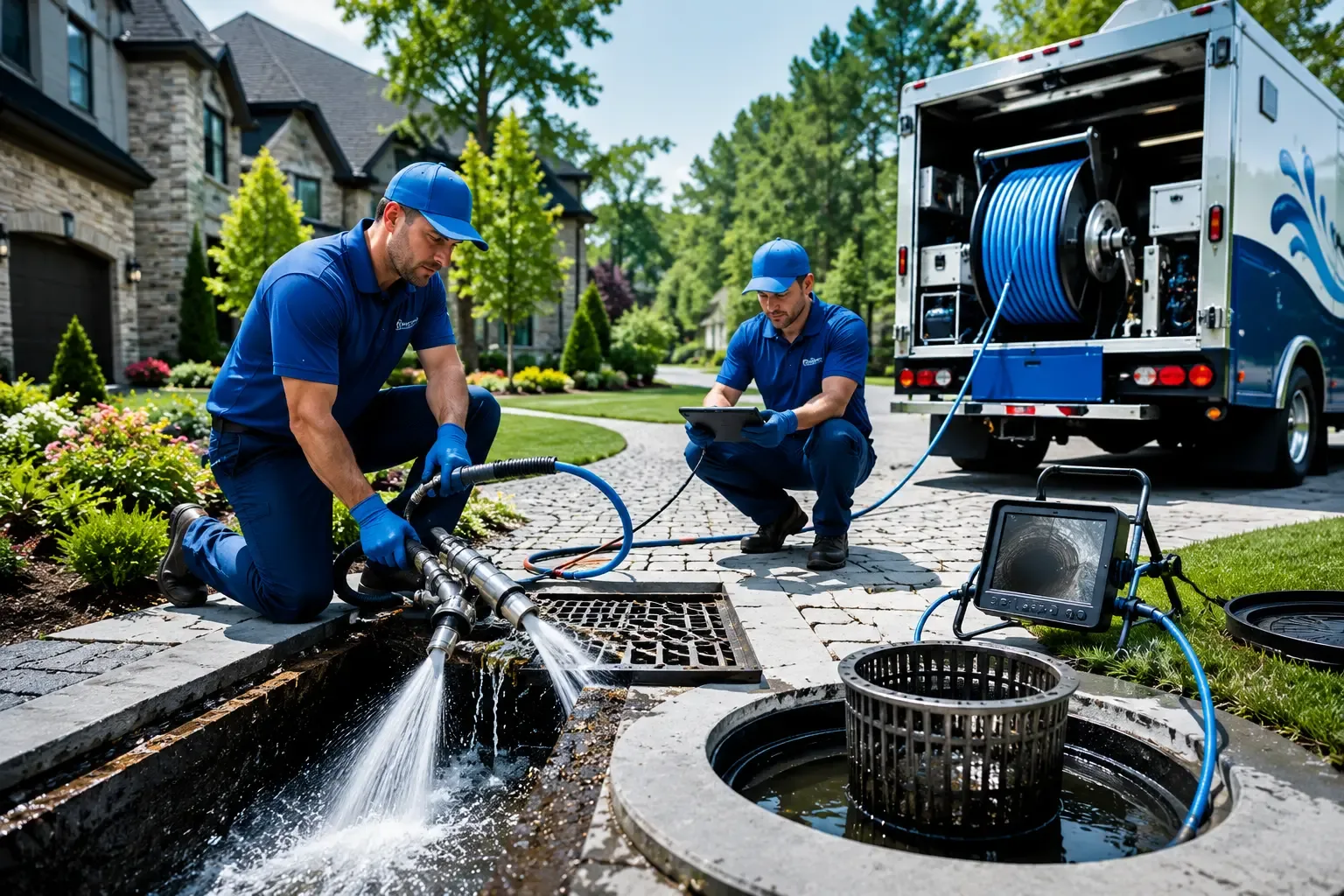 Local outdoor drain cleaning professionals in Garrison, TX